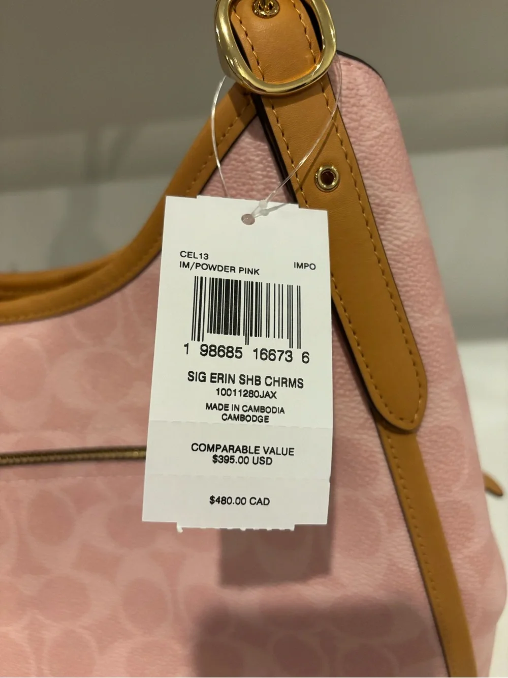 Coach nwt powder